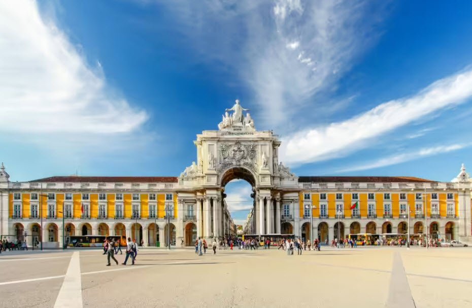 Praça do Comércio, Lisbon, Portugal